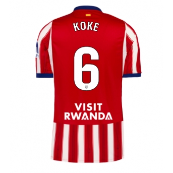 Atletico Madrid Koke #6 Maglia Gara Casa Repliche 2026-27 Maniche Corte